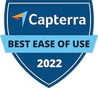 Capterra Best Ease of Use 2022